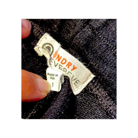 Sundry Evereve Super Soft Drawstring Jogger Pants in Black SZ1 - Picture 3 of 4